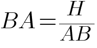 Batting Average Formula